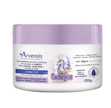 Máscara 2x1 Cachinhos 250g - Arvensis