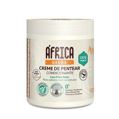 Creme de Pentear África Baobá 500g - Ápice