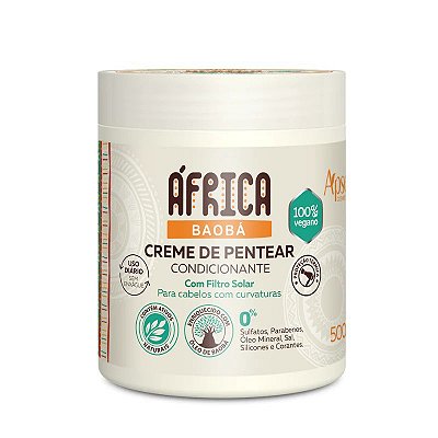 Creme de Pentear África Baobá 500g - Apse