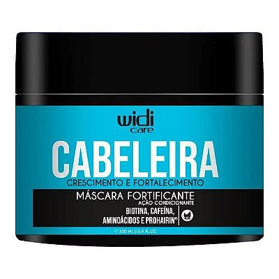 MÁSCARA FORTIFICANTE CABELEIRA CRESCIMENTO E FORTALECIMENTO 300ML - WIDI CARE