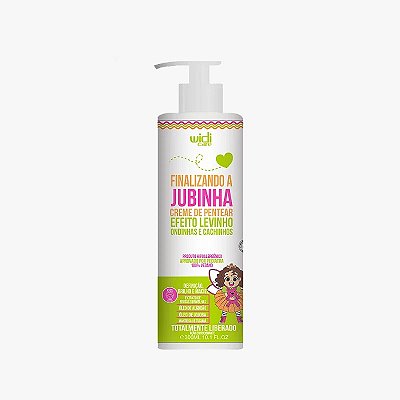 Finalizando a Jubinha Creme de Pentear Efeito Levinho para Ondinhas e Cachinhos 300mL - Widi Care