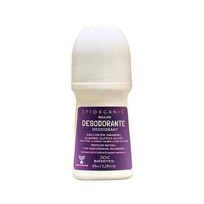 Desodorante Roll-On Epiorganic 65ml  -  Biozenthi