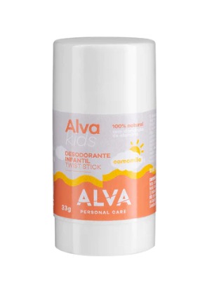 Desodorante em barra infantil Camomila Vegano 33g - Alva