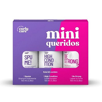 Kit Mini Queridos - Curly Care