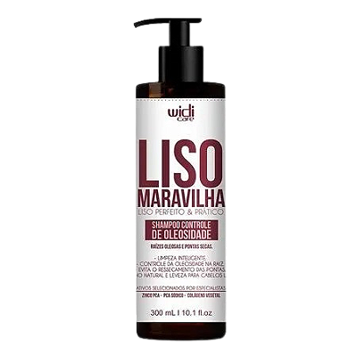Shampoo Liso Maravilha Controle de Oleosidade 300ml - Widi Care