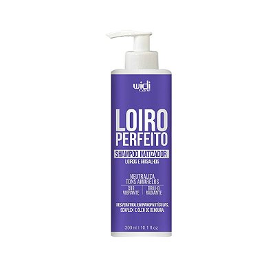 Shampoo Matizador Loiro Perfeito 300ml - Widi Care