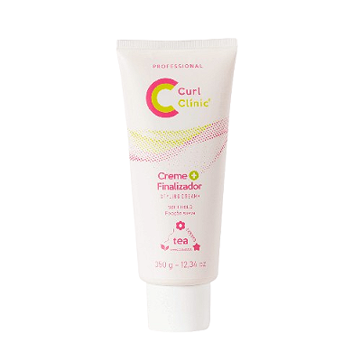 Creme+finalizador – fixação suave - Curly Clinic