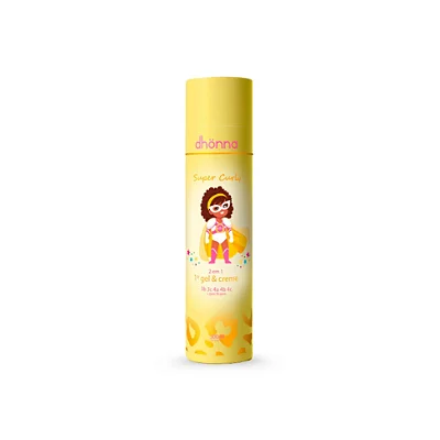 GEL & CREME SUPER CURLY 300ML - Dhonna