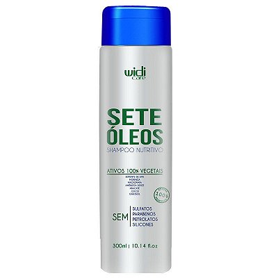 Sete Óleos Shampoo Nutritivo 300ml - Widi Care