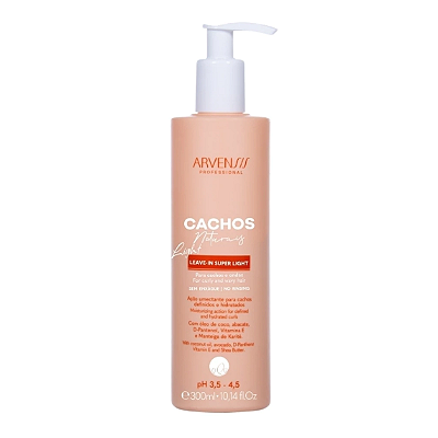 Leave-In Super Light Cachos Naturais 300ml - Arvensis