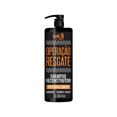 Operação Resgate Shampoo Reconstrutor 1L - Widi Care
