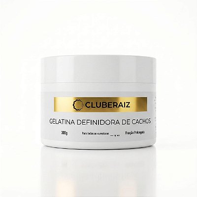 Gelatina Definidora De Cachos - Clube Raiz