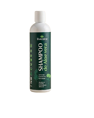 Shampoo De Aloe Vera 300ml - Livealoe
