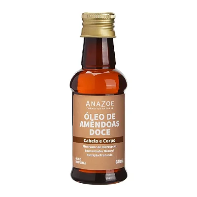 Óleo de Amêndoas Doce 60ml - AnaZoe