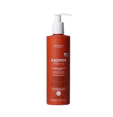 Ativador de Cachos Naturais Cacheados e Ondulados 300ml - Arvensis