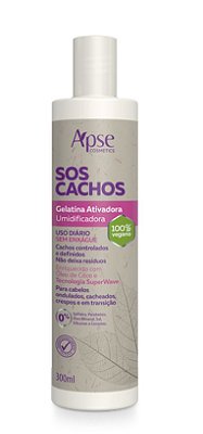 Gelatina Ativadora SOS Cachos 300ml - Apse