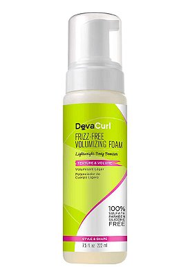 DevaCurl Frizz-Free Volumizing Foam Mousse Antifrizz - 150ml