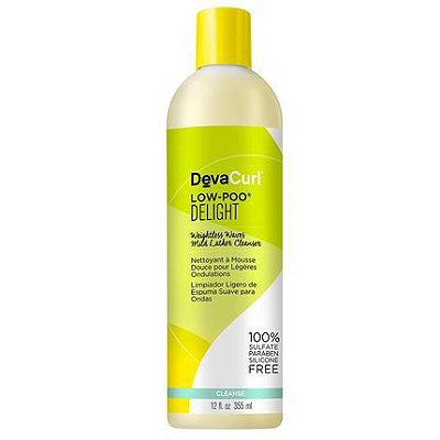 DevaCurl Low Poo Delight Shampoo Higienizador - 355ml