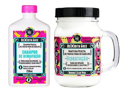 Kit Ghee Hidratação Banana & Aloe Vera - Lola Cosmetics