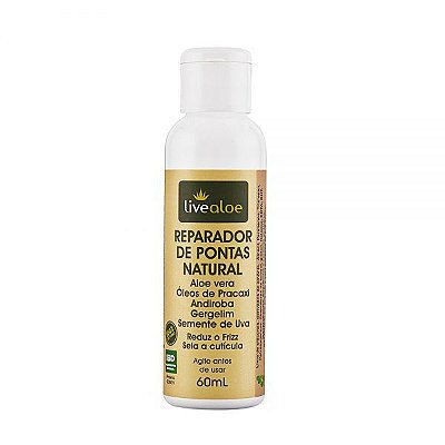 Reparador de Pontas Natural 60ml - Livealoe