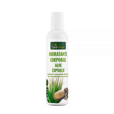 Hidratante Corporal Aloe Cupuaçu 200ml - Livealoe