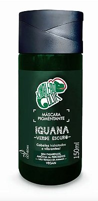 Máscara Pigmentante Iguana - Verde Escuro 150mL - Kamaleão Color