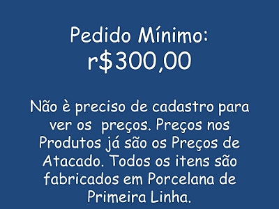 pedido minimo