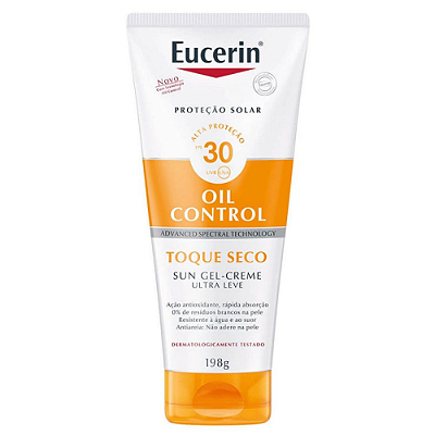 Eucerin Sun Oil Control Toque Seco Fps 30 Corporal 200g