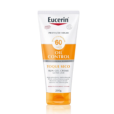 Eucerin Sun Oil Control Toque Seco Fps 60 Corporal 200g