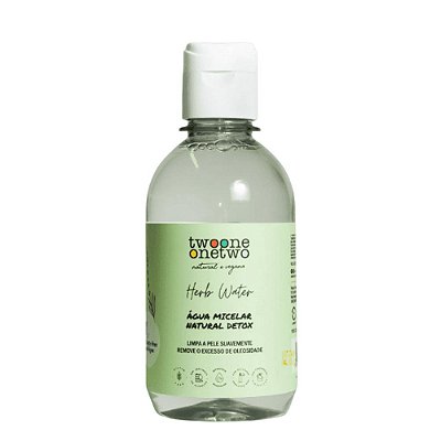Twoone Onetwo Herb Water Água Micelar Detox Angico Branco 250g
