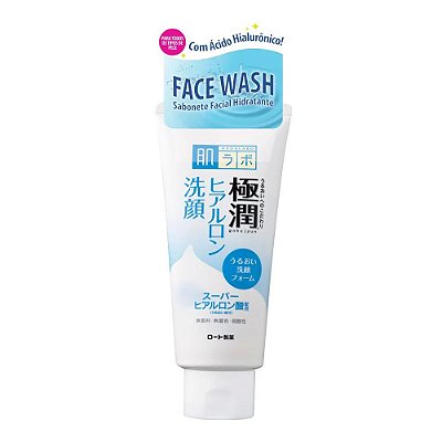 Hada Labo Gokujun Face Wash Sabonete Hidratante Facial 100g