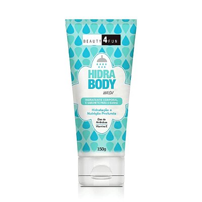 Beauty 4 Fun Hidra Boby Wash Hidratante corporal e Sabonete para banho 150g