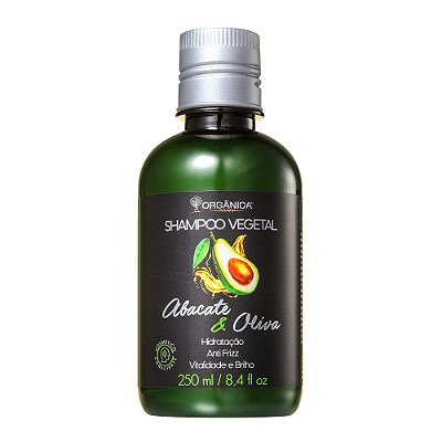 Orgânica Shampoo Vegetal Abacate 250ml