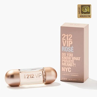 Carolina Herrera 212 Vip Rose Perfume Feminino Eau de Parfum 30ml