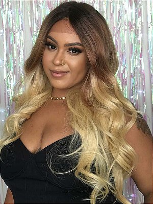 Lace Front Mary OP Blonde Loira Colors 70cm