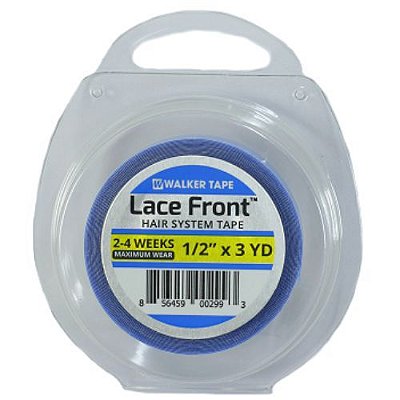 Fita Rolo Adesivo Lace Front Azul Walker Tape 3 Metros - Importado