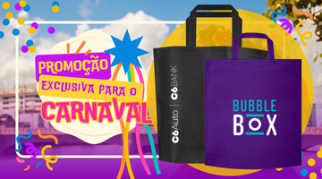 A MOCHILA EM TNT QUE É UM BRINDE