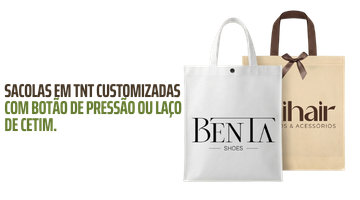 SACOLA TNT TERMO-SELADA EVENTOS