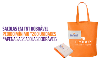 SACOLAS TNT DOBRÁVEL