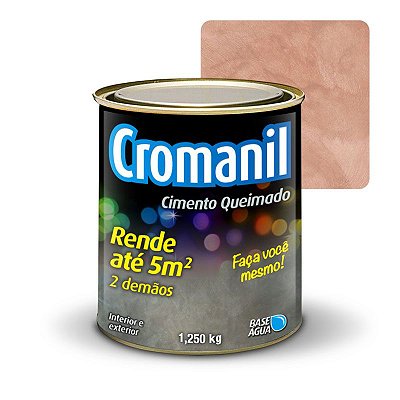 Cimento Queimado Cor TOSCANA - GRÁTIS APLICADOR