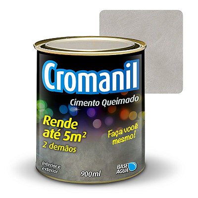 Cimento Queimado TRADICIONAL CLARO - 1/4 - GRÁTIS APLICADOR
