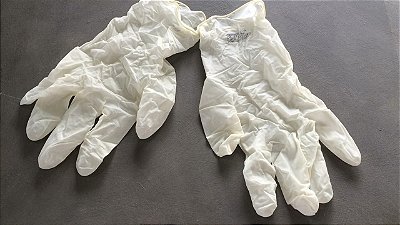 Luva Descartável - Tamanho M