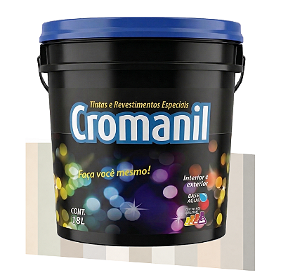 Tinta Cores de Linha Branco e Cinzas 2