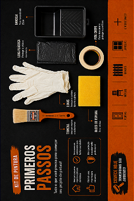 Kit de Pintura Primeiros Passos