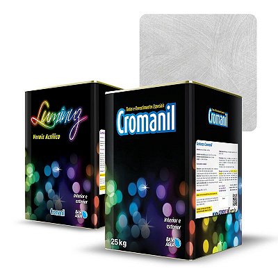 KIT Cimento Queimado Lata (25kg)  + 1 Verniz Lata 18 litros   - Cor GAROA