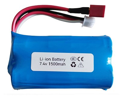 Bateria 7.4v 1500mah Carro Carrinho Avião Helicoptero Controle Remoto