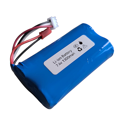 Bateria Wltoys 7.4v 1300mah Jst para 10428 12428 12423 144001 A959-B A969-B Q46