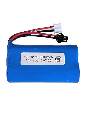 Bateria 7.4v 3000mah Smp02 Xh-3p Para Carro Carrinho Controle Remoto