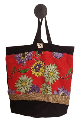 Mochila em Chitão e Brim