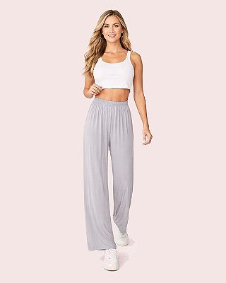 Calça Feminina Franzida Viscolycra